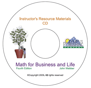 Instructor's Resource Disk